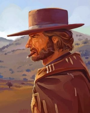 Man With No Name Paint By Numbers