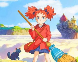 Mary And The Witchs Flower Paint By Numbers