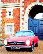 Classic Mercedes Benz Paint By Numbers
