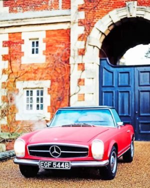 Classic Mercedes Benz Paint By Numbers