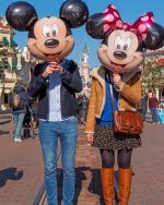 Mickey And Minnie Mouse Paint By Numbers