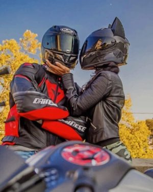 Motocross Couple Paint By Numbers