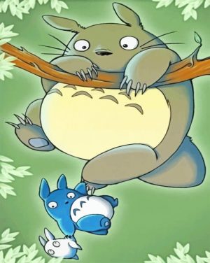 My Neighbor Totoro Paint By Numbers