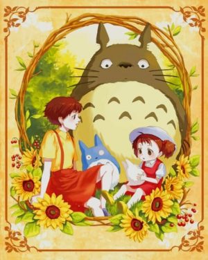 My Neighbor Totoro Anime Paint By Numbers