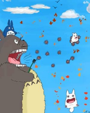 My Neighbor Totoro Paint By Numbers