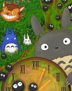 My Neighbor Totoro Studio Ghibli Paint By Numbers