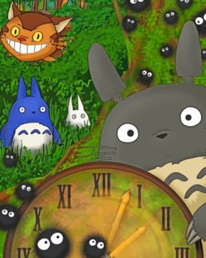 My Neighbor Totoro Studio Ghibli Paint By Numbers