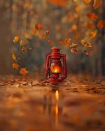 Old Lantern Paint By Numbers