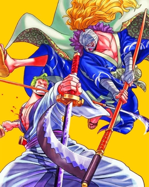 Killer And Zoro Paint By Numbers