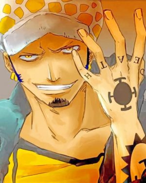 Trafalgar D Water Law Paint By Numbers