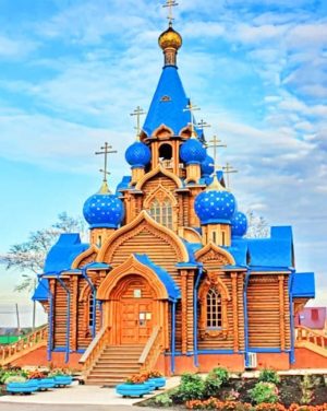 Peter Church In Dubrava Paint By Numbers