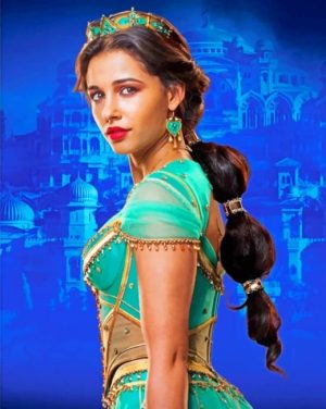 Princess Jasmine Paint By Numbers