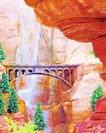 Radiator Springs Cascade Paint By Numbers
