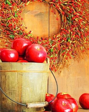 Red Apples Paint By Numbers