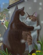 Romantic Cats paint by numbers