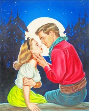 Romantic Couple Paint By Numbers