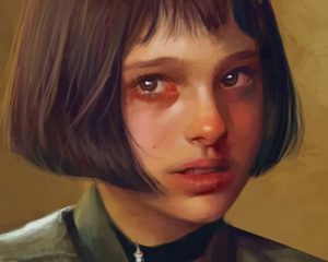 Sad Mathilda Paint by numbers