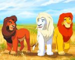 Simba Kimba And Kovu Paint By Numbers