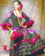 Spanish Lady Paint By Numbers