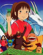 Spirited Away Paint By Numbers