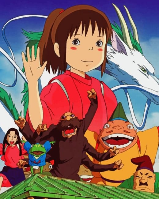 Spirited Away Paint By Numbers
