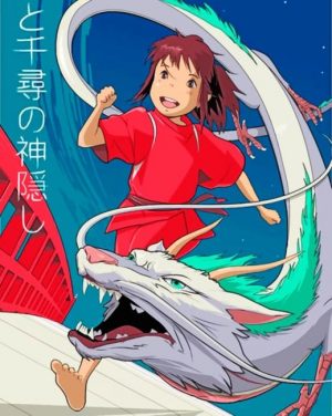 Spirited Away Studio Ghibli Paint By Numbers