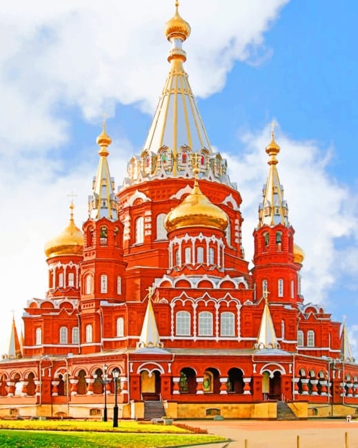 Izhevsk paint by numbers