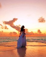 Bride In Beach Paint by numbers