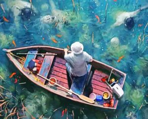 Dead Lake paint by numbers