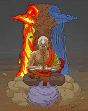 The Last Airbender Aang Paint By Numbers