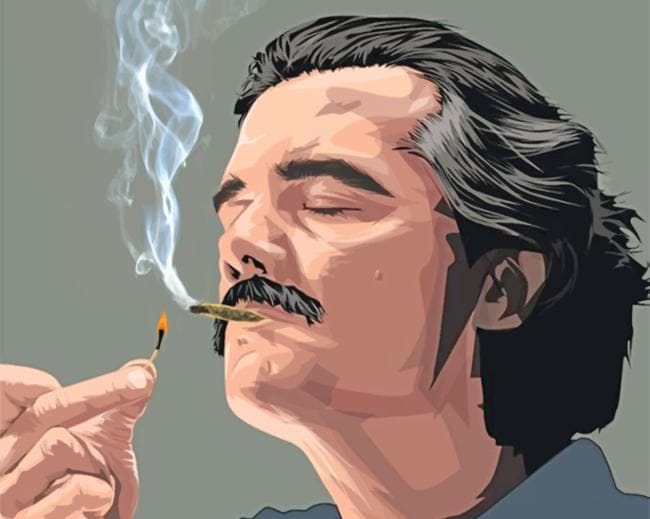 The Legend Pablo Escobar Paint By Numbers