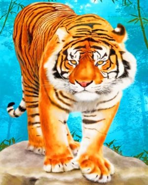 Bengal Tiger Paint By Numbers