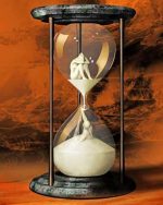 Antique Sand Hourglass Paint By Numbers