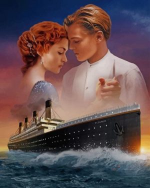Titanic Jack And Rose Paint By Numbers