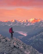 Girl On Mountain Paint By Numbers