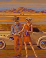 Travelers Couple Paint by numbers