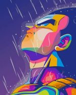 Vegeta Pop Art Paint By Numbers