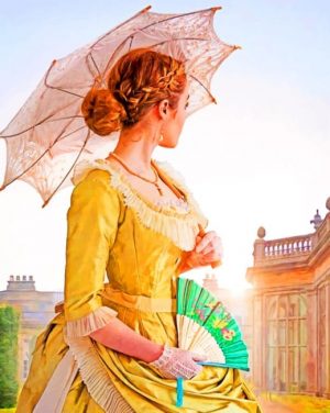 Victorian Woman Paint By Numbers