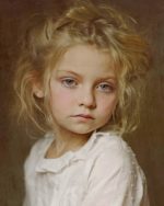 Little Blond Girl Paint By Numbers