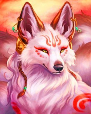 Nine Tailed Fox Paint By Numbers