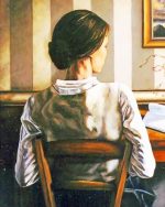 Woman Writing A Letter Paint By Numbers