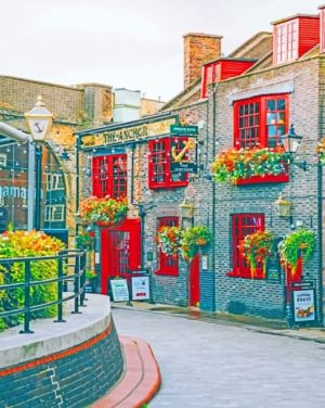 Anchor Bankside England Paint By Numbers