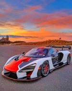 McLaren Senna Paint By Numbers