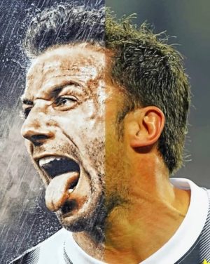 Del Piero Paint By Numbers