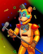 Five Nights At Freddys paint by numbers