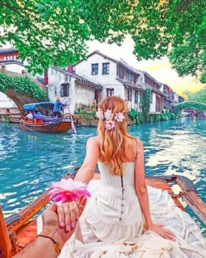 Follow Me To Zhouzhuang Paint By Numbers