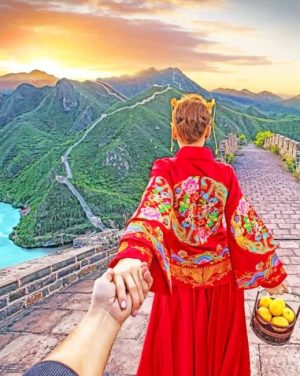 Follow Me To China Paint By Numbers