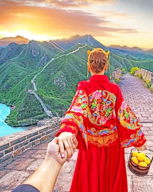 Follow Me To China Paint By Numbers