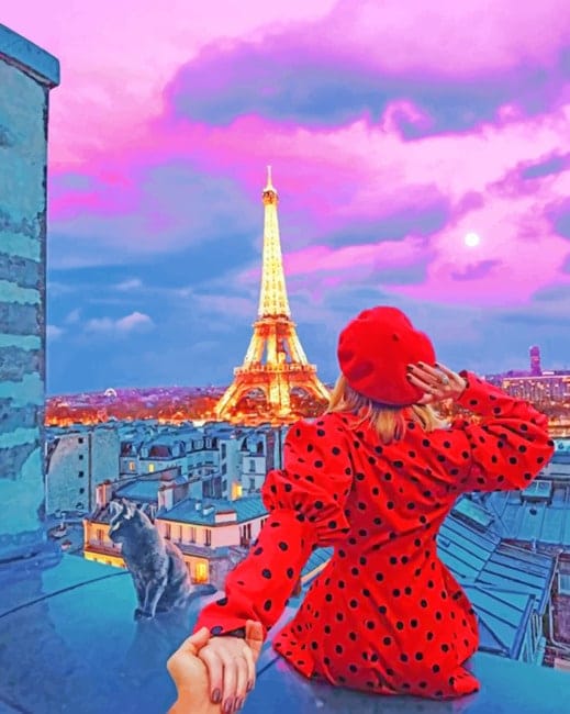 Follow Me To Paris Paint By Numbers