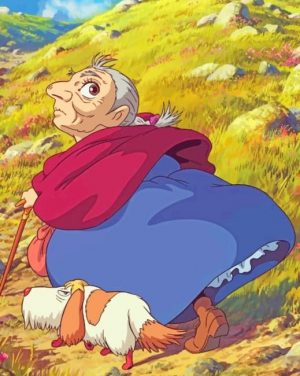 Older Sophie Hatter Paint By Numbers